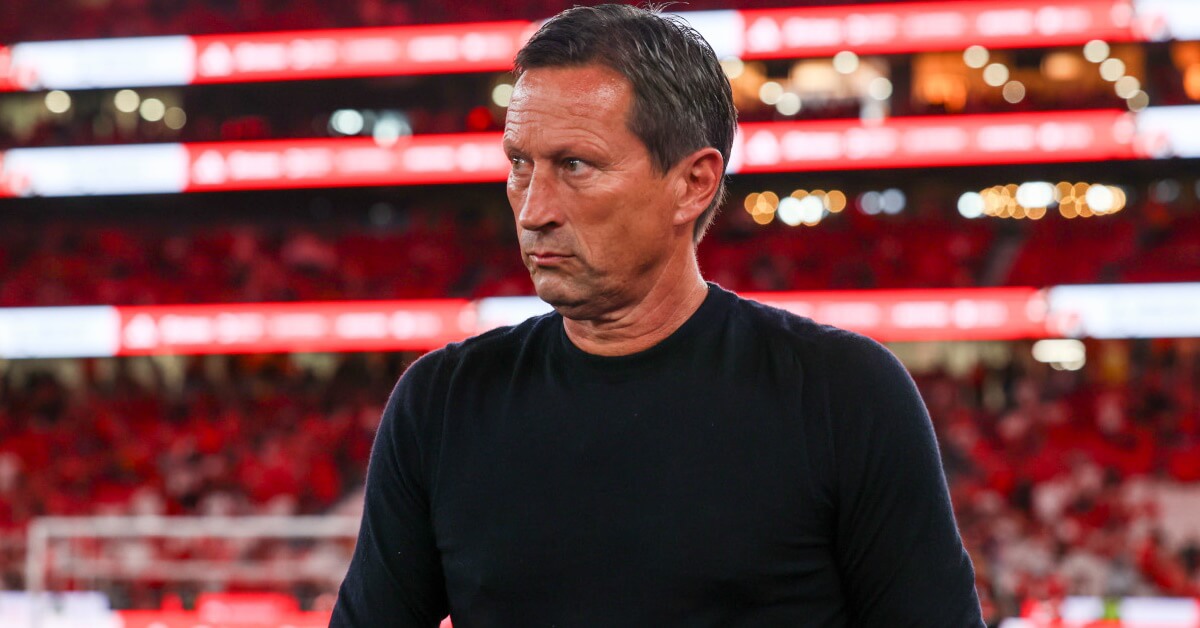 Roger Schmidt, ex-treinador do Benfica.