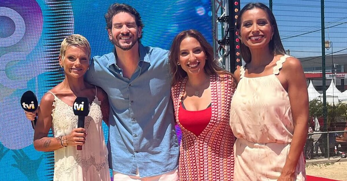 Apresentadores do Somos Portugal: Idevor Mendonça, Fanny Rodrigues, Mónica Jardim e Catarina Miranda