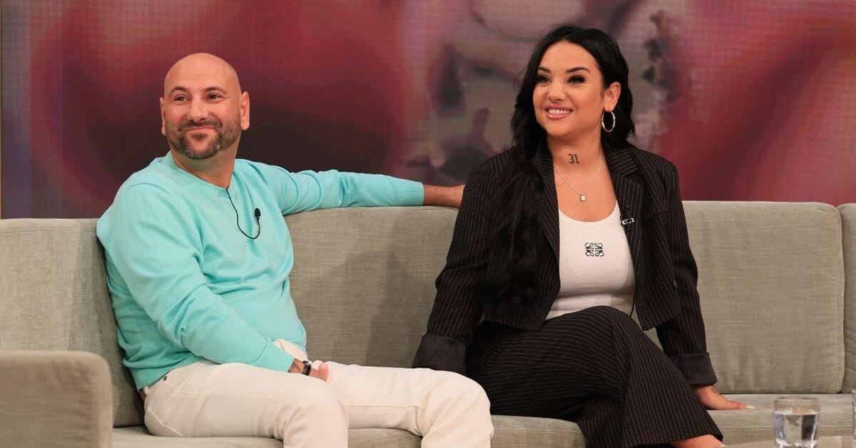 Joana Diniz e o ex-marido Flávio Miguel.