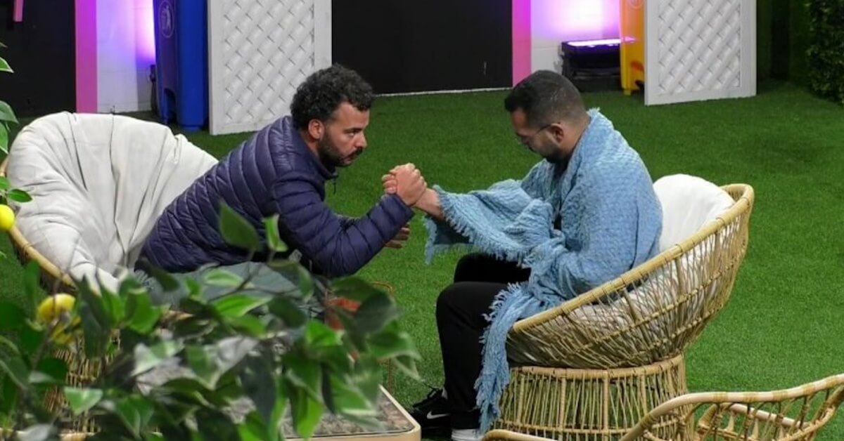 João Ricardo e Diogo Alexandre fazem as pazes no Secret Story.