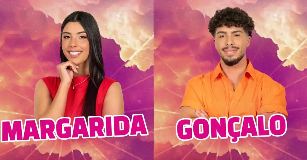 Margarida e Gonçalo, casal de concorrentes na Casa dos Segredos - Secret Story.