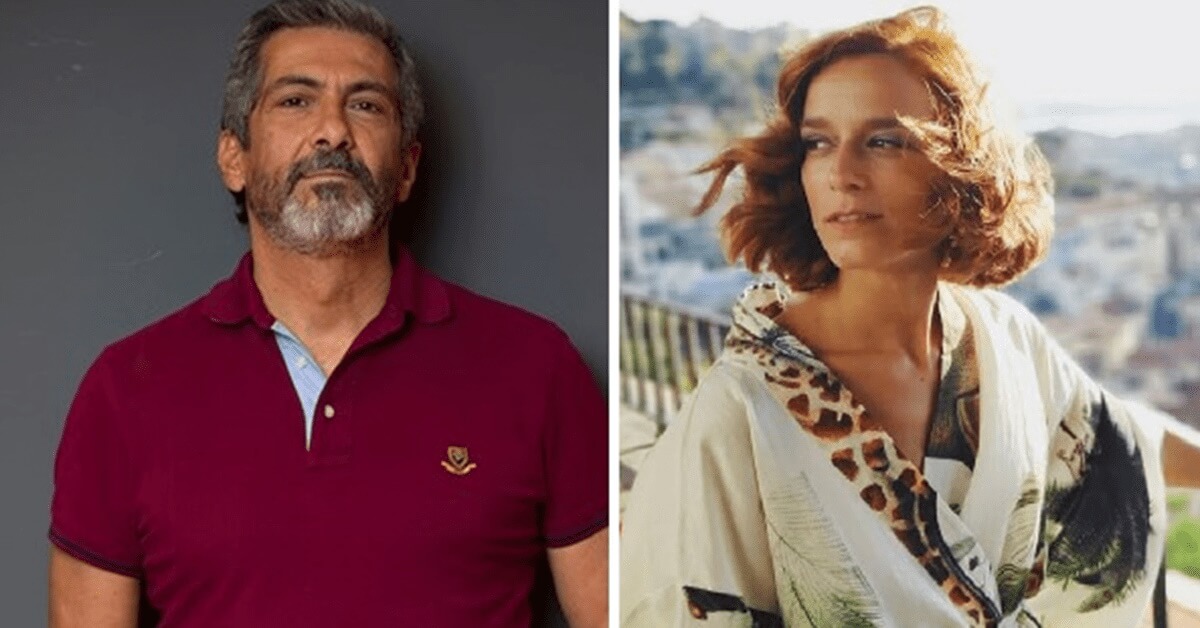 Atriz Margarida Vila-Nova e ator Nuno Homem de Sá.