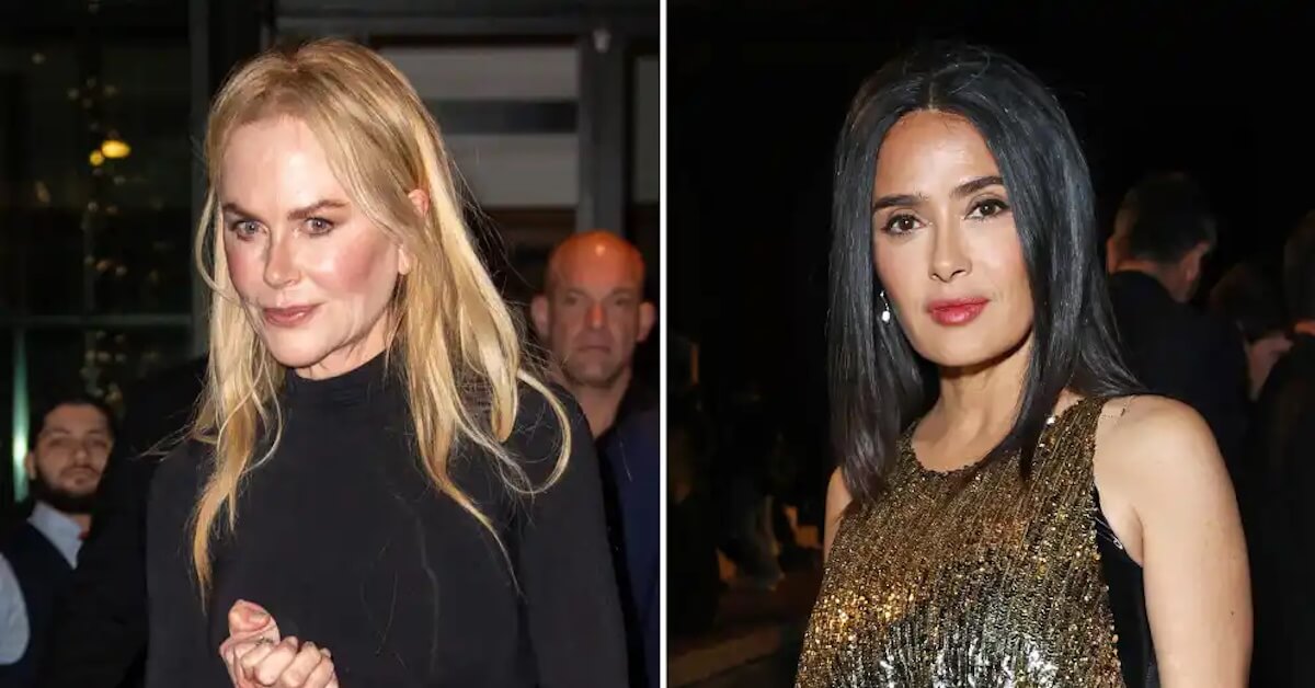 Salma Hayek e Nicole Kidman.